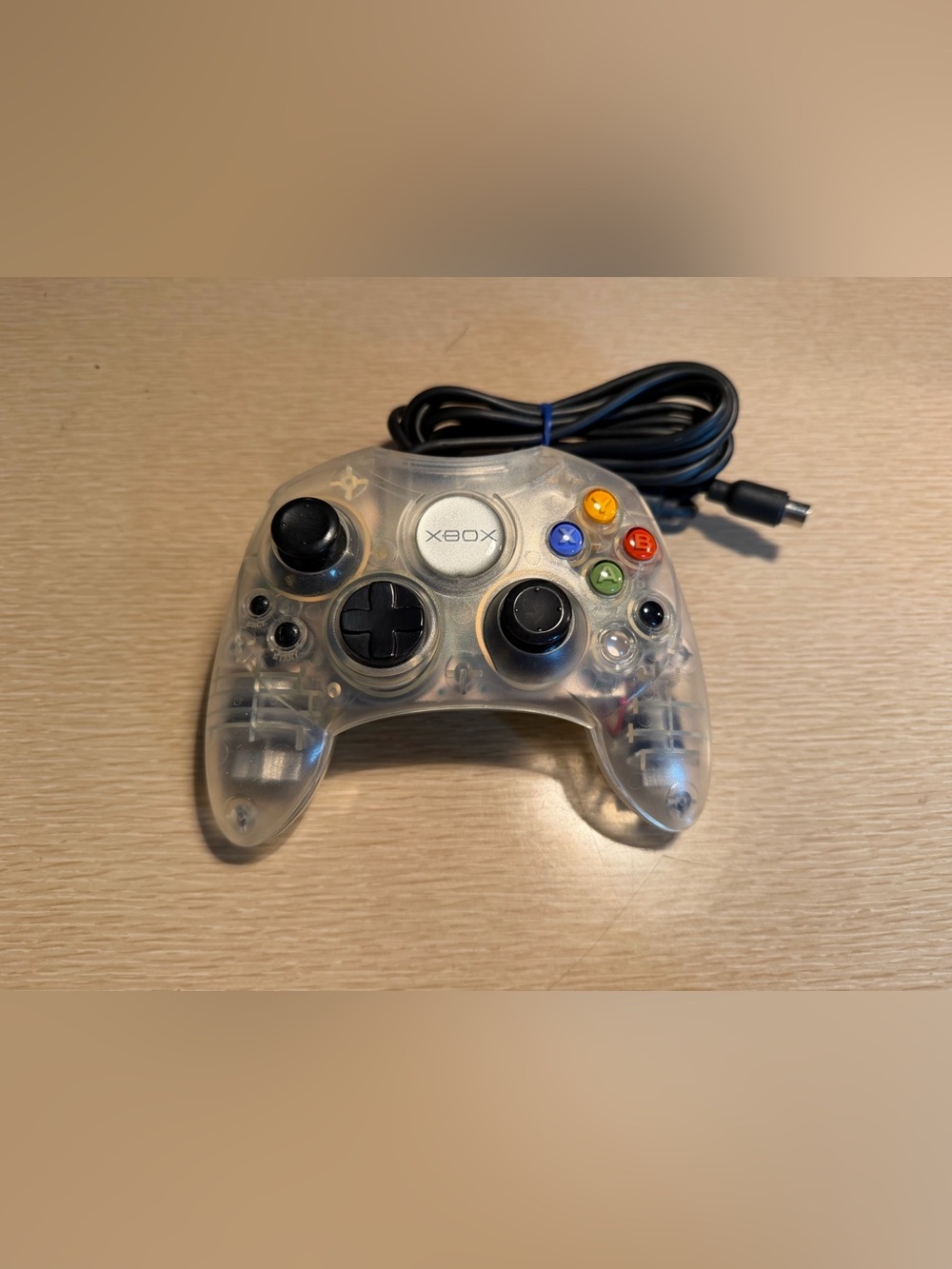 OEM Original Microsoft Xbox S Type Crystal Controller - Tested & Working